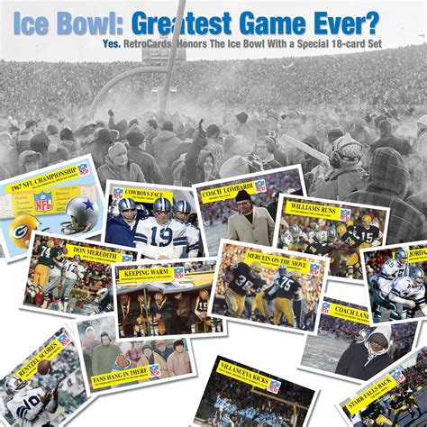 The Ice Bowl: Greatest Game Ever? – RetroCards