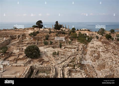 Lebanon Byblos history Stock Photo - Alamy