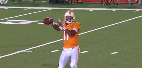 Video: Fan creates awesome tribute Joshua Dobbs' last game in Neyland ...