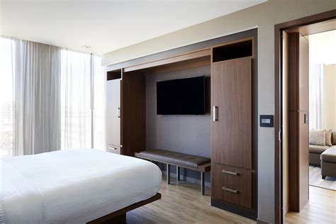 AC Hotel Madison Downtown King Executive Corner Suite - Bedroom #travel, #comfortable, # ...