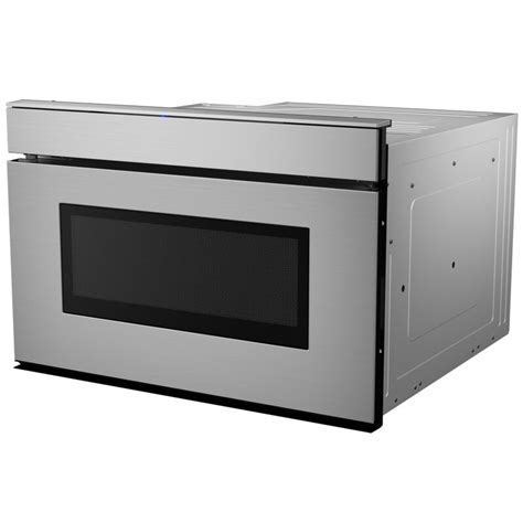 Sharp 24 in. 1.2 cu. ft. Smart Microwave Drawer with 11 Power Levels ...