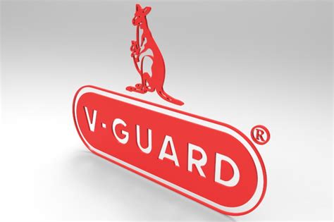 V-GUARD logo - STL, STEP / IGES, SOLIDWORKS - 3D CAD model - GrabCAD