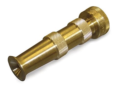 Dramm 12380 Heavy-Duty Brass Adjustable Hose Nozzle - irrigation supplies