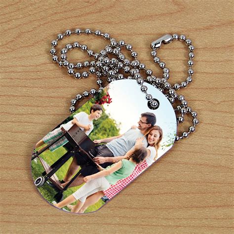 Personalized Picture Dog Tag - Custom Photo Dog Tag