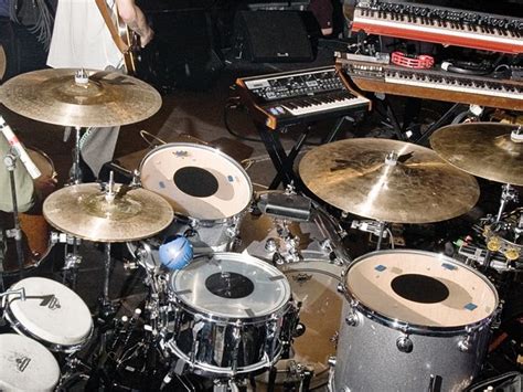 Drum kits of the pros: stars' live and studio drum setups in pictures ...