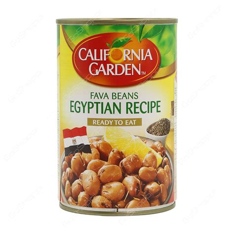 California Garden Fava Beans Peeled Egyptian Recipe 450 g - Buy Online