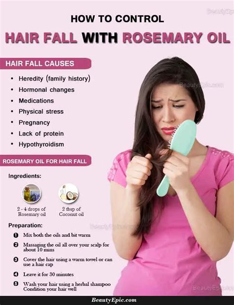 How to Control Hair Fall with Rosemary Oil?