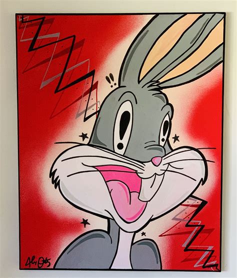 Bugs Bunny ART | Bunny art, Bunny painting, Cartoon painting