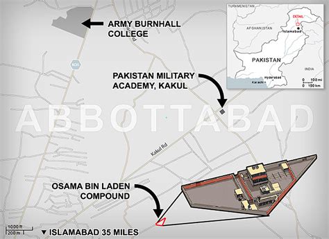 Osama Bin Laden Killed: Map of Compound - ABC News