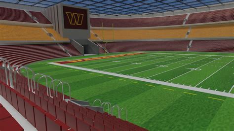 3D model Washington Commanders - American Football Stadium VR / AR ...