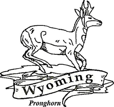 Wyoming Coloring page | Free Printable Coloring Pages | Flower coloring ...