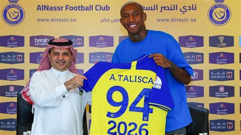 Anderson Talisca, 3 yıl daha Al-Nassr'da