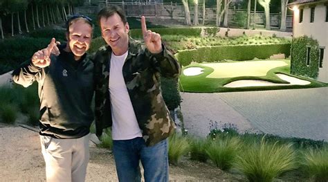 WATCH: Nick Faldo aces par-3 in Jim Nantz' backyard