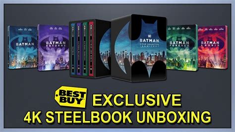 batman 4 film collection 4k steelbook