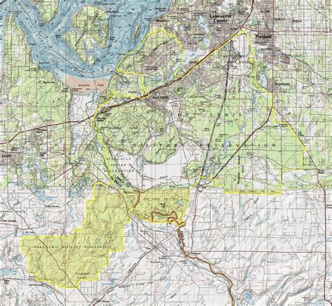 Maps Of Fort Lewis