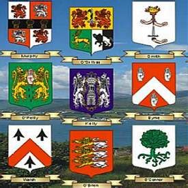 Irish Coat of Arms, Family Crest - 100 Free Irish Surnames Images and ...