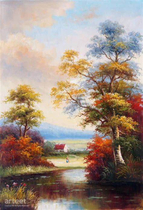 Countryside Of Life | Art Paintings for Sale, Online Gallery