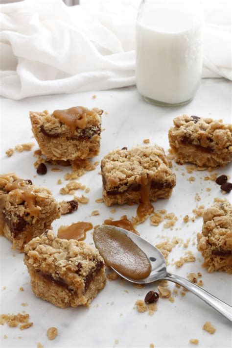 Oatmeal Caramel Bars - Pallet and Pantry