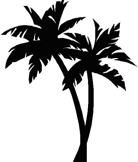 Black and White Palm Tree Logo - LogoDix