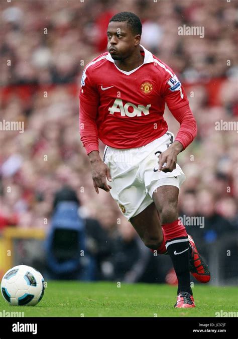 PATRICE EVRA MANCHESTER UNITED FC OLD TRAFFORD MANCHESTER ENGLAND 19 ...