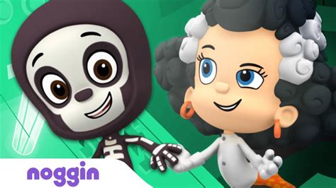 Guess the Halloween Costume w/ Bubble Guppies! 💀 Preschool Logic Game | Noggin - YouTube