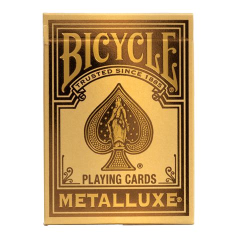 Bicycle Metalluxe Gold 2022 Playing Cards