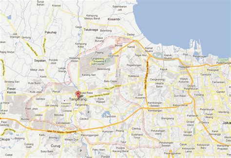 Map Kota Tangerang