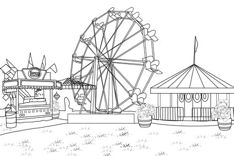 Printable Ferris Wheel Coloring Page Free Printable Coloring Pages | The Best Porn Website