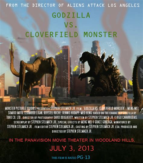 Godzilla vs Cloverfield Monster | Monster Picutures Studios Wiki | Fandom