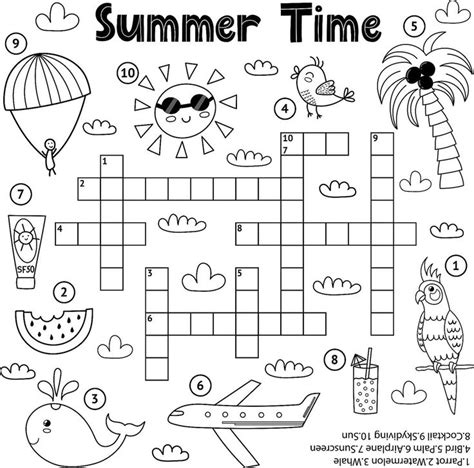 Free Printable Crossword Puzzles, Free Puzzles, Puzzles For Kids, Wordsearch For Kids, Free ...