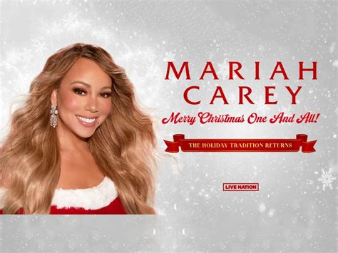 Mariah Carey’s 'Merry Christmas One and All!' 2023 Tour: Dates, Cities ...