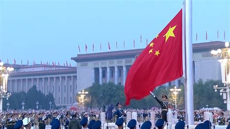 Beijing holds flag-raising ceremony on China's National Day - CGTN