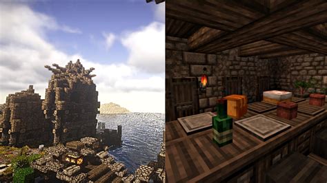 Medieval House Minecraft No Texture Pack