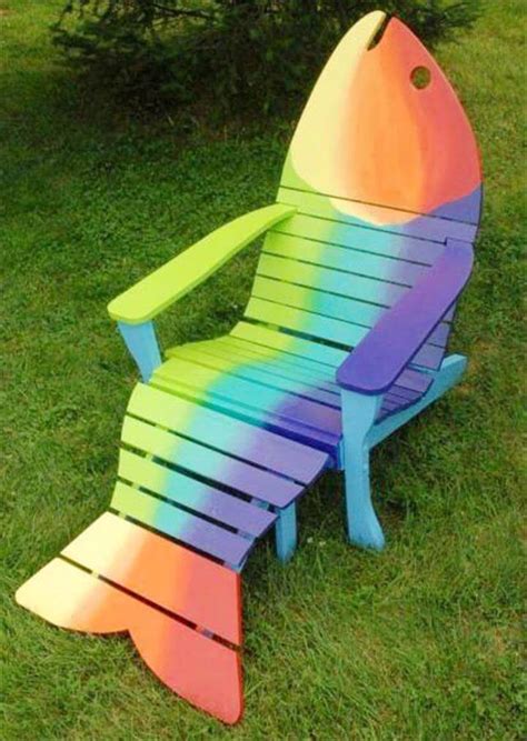 Cool Fish Pallet Adirondack Chair Ideas | Pallet Furniture DIY