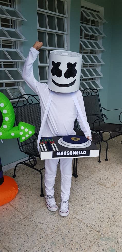 Marshmello diy costume kids | Boys halloween costumes diy, Halloween costumes kids boys, Diy ...