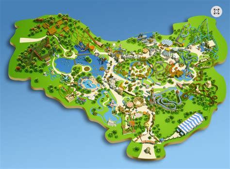 Parc Asterix Map