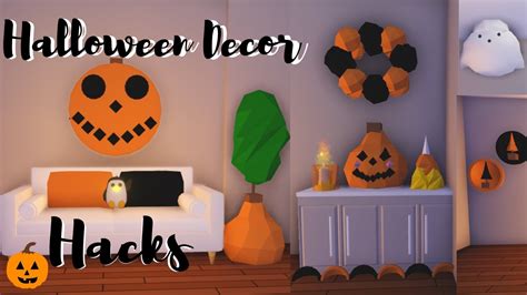 HALLOWEEN Decor Hacks | Roblox Adopt Me - YouTube