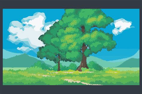 Free Nature Backgrounds Pixel Art Download - CraftPix.net