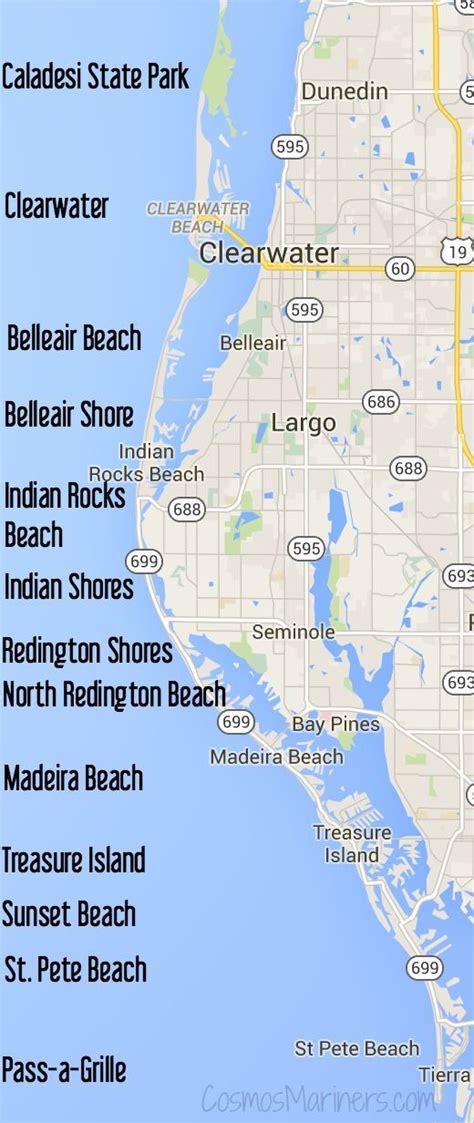 Map Of St Pete Beach Florida - Draw A Topographic Map