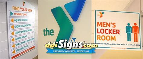 Fitness Center Wayfinding Signs | Gym Signs | Fitness Signs