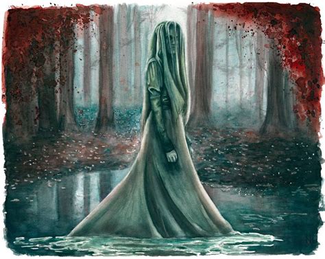 La Llorona Painting by Nata Vedana | Saatchi Art