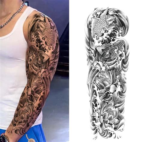 10 Best Temporary Sleeve Tattoos: Express Yourself Bravely! – neartattoos