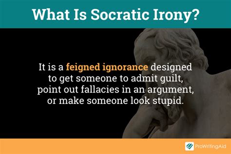 Socratic Irony: Definition and Examples