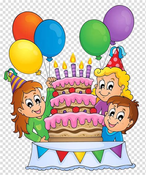 Clipart Of Birthday Celebration