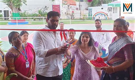 Pallavi Model School, Tirumalagiri inaugurated its new academic block - varahi media