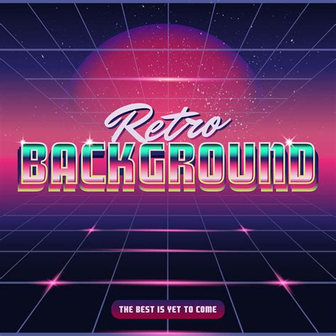 Synthwave Vector Art, Icons, and Graphics for Free Download