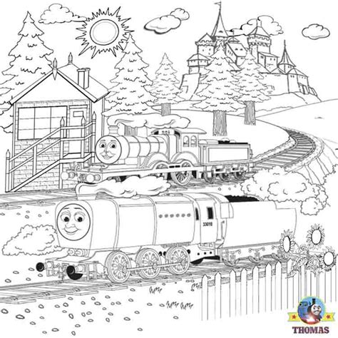 Thomas coloring book pages for kids printable picture worksheets ...