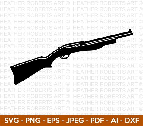 Shotgun Svg, Gun Svg, Shotgun Clipart, Shooting Svg, Shotgun Silhouette Svg, Camping Svg ...