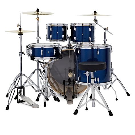 Dixon Drums Spark 22'' American Fusion 5pc Drum Kit, Ocean Blue Spark ...