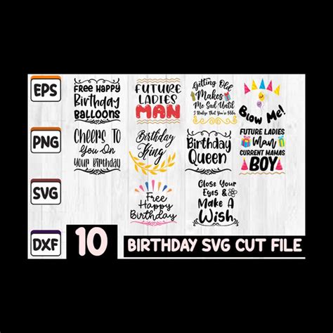 Birthday quotes bundle Svg, Birthday Svg, Happy Birthday Svg - Inspire Uplift